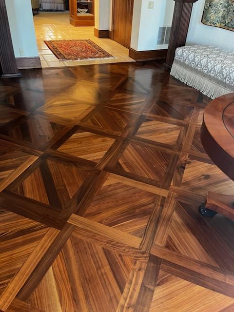 Walnut hardwood floors 